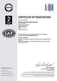 Advanced Industries Group LLC  QMS ISO 9001 2015